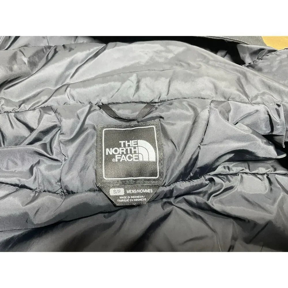 The North Face Jacket Mens Small Black Hooded Insulated PrimaLoft Softshell